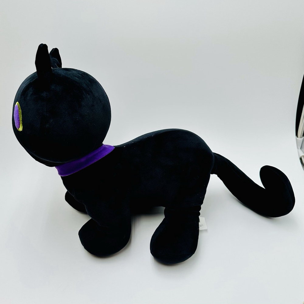 Pop! Black Cat Velvet Plush Stuffed Animal 12” Kitty Kitten Halloween - Picture 3 of 8